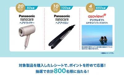 「パナソニック nanocare ヘアドライヤー」