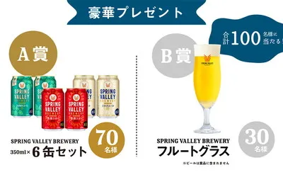 SPRING VALLEY BREWERY「#午後のひと休みクラフトビール」キャンペーン!