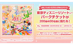 「東京ディズニー40周年ドリームゴーラウンド・パーティー」
