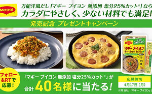「マギー ブイヨン 無添加 塩分25%カット」