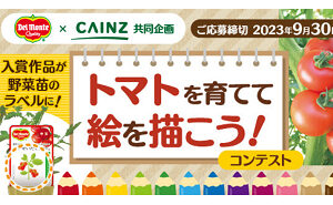 トマトを育てて絵を描こう！