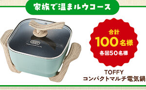 「TOFFY コンパクトマルチ電気鍋」