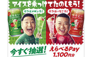 「えらべるPay1,100円分」3,000名様！