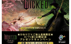 映画『ウィキッド ふたりの魔女』ブックカバーセット