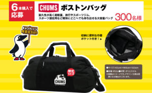 「CHUMS ボストンバッグ」