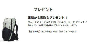 マムート「デュカン 26 ／シルバーセージ-ブラック／26L」