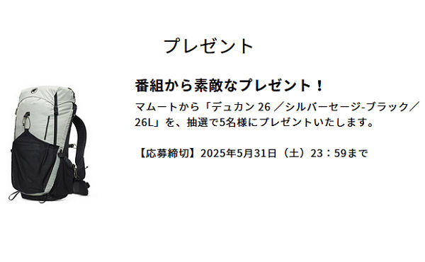 マムート「デュカン 26 ／シルバーセージ-ブラック／26L」