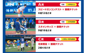 「 #やっちゃえベイスターズナイター 観戦チケット＆試合当日のグラウンドでの特別な体験」