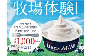 「Dear Milk オリジナル アイホイスプーン」