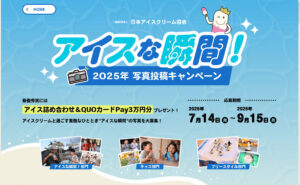 「アイス詰め合わせ」「QUOカードPay」