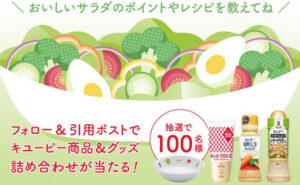 「キューピー サラダを楽しむ商品」