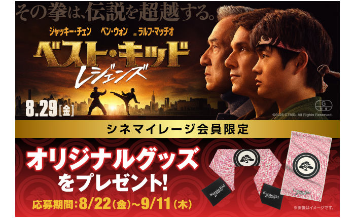 「『ベスト・キッド：レジェンズ』ジムタオル、タオル」