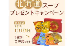 「北海道濃厚コーンポタージュを含む人気ポタージュ６種（全１８食）」