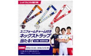 「レッドブル ユニフォームチャーム付きネックストラップ」当たる！