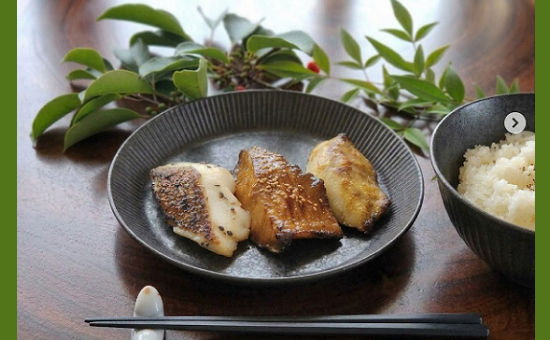 「熊本県産鯛の三種焼き」Instagram応募で当たる!