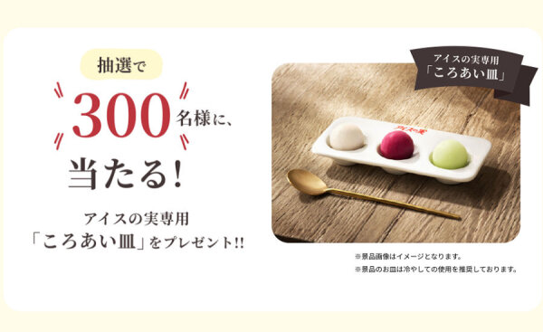 グリコ「アイスの実 ころあい皿」プレゼントキャンペーン！