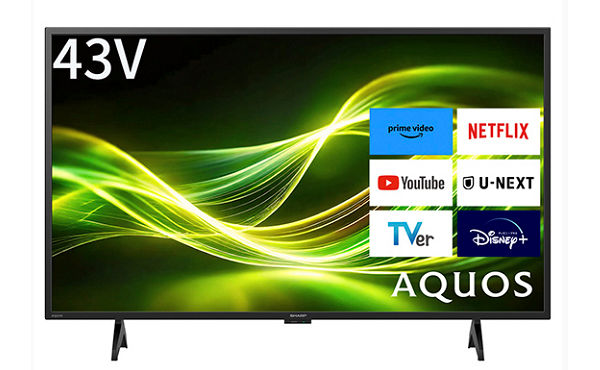 「シャープ AQUOS 43V型テレビ」が当たる!